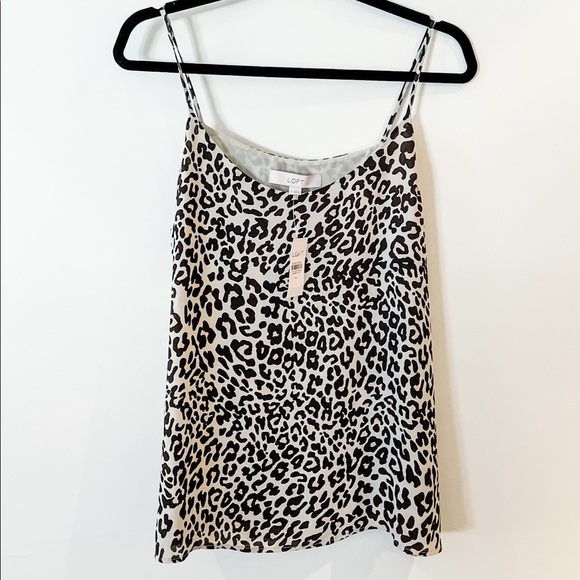 LOFT Leopard Print Camisole (NEW with tags) - Picture 1 of 2